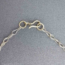 گردنبند یا سینه ریز طرح گل رنگ سبز کد:355